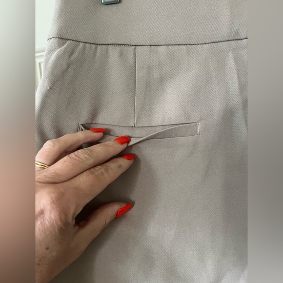 New! Cynthia Rowley Women's High Waist Taupe Shorts Women’s Size 8 - Picture 9 of 12